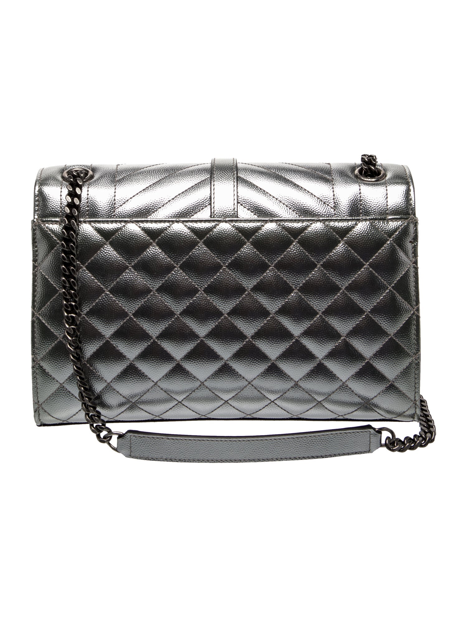 Saint Laurent Leather Envelope Medium